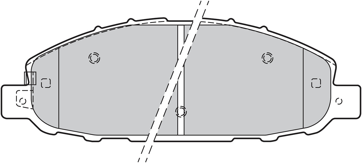 BRAKE PADS FR NISSAN URVAN